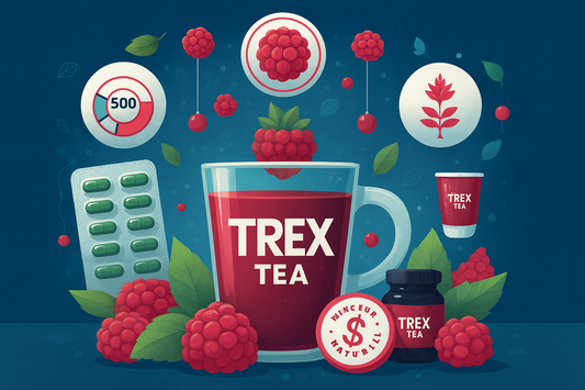 Trex Tea thé minceur en sachets pour accompagner une routine minceur
