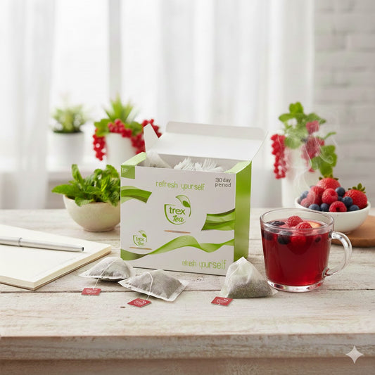 Thé trex tea fruits rouges 